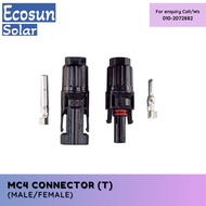 SOLAR MC4 CONNECTOR (T-TYPE) MALE & FEMALE / (T-TYPE) 2 TO 1