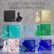 Luxe Collection edp 100ml by Maison Alhambra Luxe Nightlife / Luxe Bold / Luxe Emerald/ Luxe Gold / 