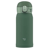 ZOJIRUSHI Water Bottle One Touch Stainless Steel Mug Seamless 0.36L Khaki SM-WA36-GD [Direct From JAPAN]