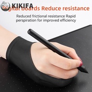 KIKIFA Tablet Drawing Glove Anti-fouling Anti-touch Touchscreen Stylus 3 Sizes Anti-Scratch Painting