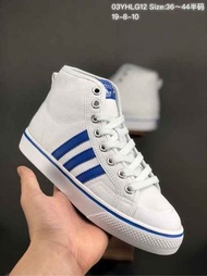 HLA136款 價格1400元 Adidas Nizza Hi RF高幫校園高幫帆布板鞋 原材料中底鞋墊 SIZE：36-44半碼