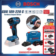 BOSCH GDR 18V-220 C 18V Cordless Impact Driver Impact Wrench GDR18V220C GDR 18V 220 C GDR 18V220C