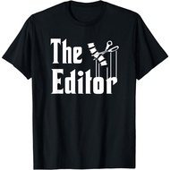Newest Editor, Film Editor Funny Film Editing Gift T-Shirt