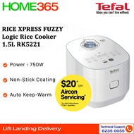 Tefal RICE XPRESS FUZZY Logic Rice Cooker 1.5L RK5221