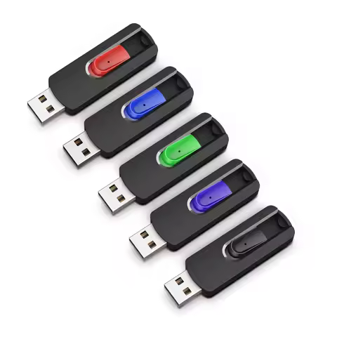 KOOTION U200 5pcs/lot Color Pen Drive 64GB 32GB 16GB 4GB 2GB 1GB Flash Drive Pendrive Waterproof Mem