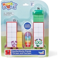 hand2mind Numberblocks Friends Thirteen and Fourteen Figures, Numbers for Toddlers, Math Toys for Ki