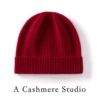 Knitted cashmere silk beanie hat for women Winter Fashion Warm Couple Hats Wrapped Bonnet Hats Women