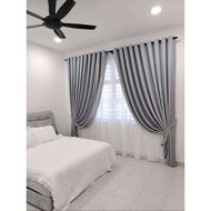 IMPORTED BLACKOUT CURTAINS SMOKING 9 WAVES PREMIUM THICK MATERIAL