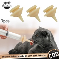 3pcs Dot Kucing Baru Lahir Dot Nipple Anjing Silikon Universal Pet Feeding Nipple Dot Makan
