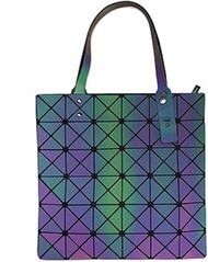 Geometric Luminous Bag, Reflective Fashion Holographic Handbag, Geometric Luminous Travel Bag 33cm*3