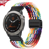 22mm 26mm Nylon strap Compatible for Garmin Fenix7pro Epix pro 47mm Replacement band for Fenix 7x pr