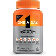 One A Day Multivitamin for Women 50 and Over Tablets, Womens Multivitamin 50 plus with Vitamins D, C