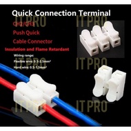 PRO🏠Fast Wire Connector Quick Connector Electrical Cable Connector Wire Terminals CH-2 CH-3