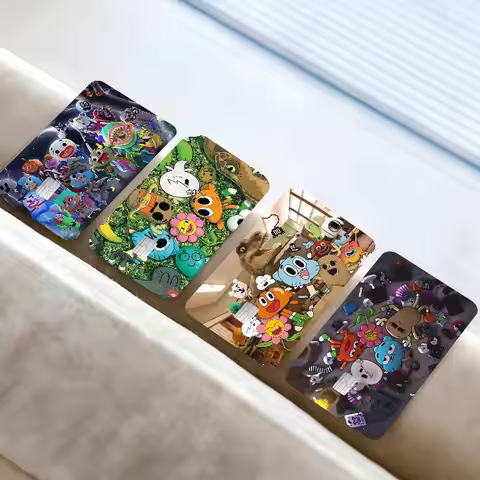 Game The A-Amazing World Of G-Gumball Anime Cartoon Sticker Film Skin For Credit Card Debit Bank Bus