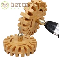 BETTER-JANE Rubber Disk Decal, 20/25mm Pneumatic Rubber Eraser Wheel Pad,  Eraser Wheel Car Sticker 