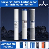 「China Plug」JINXIANQUAN | 20 Inch Commercial Water Filter Cartridge PP Cotton Activated Carbon