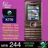 Original Sony Ericsson K770i 2nd Renew.Set Telefon 原装索尼爱立信K770i  二手翻新手机、