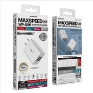 WK DESIGN MAXSPEED (WP-U56) 2A DUAL USB CHARGER