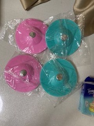 All $20 - 4 new bathtub sink filter for hair 廁所隔水神器