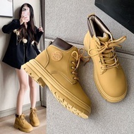 SIZE 35-40 platform gaya korea Doc Martens women's outdoor work yellow ankle boots