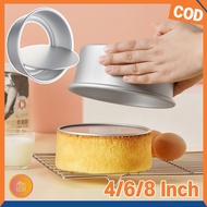 4/6/8 Inch Cake Mold Round Cake Mold Tartlet Mold Pie Cake Non-Stick Sponge Cake Pan Bento Cake Pan 