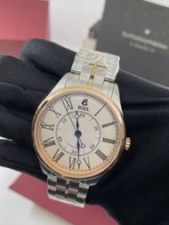 50%off💯依波路 Ernest Borel 孖公仔 💯SWISS BRAND🌟瑞士百年品牌手錶🎉香港全新行貨🎉SWISS MADE 瑞士製造 GBR9160W-221  瑞士製造自動機械機芯腕錶 