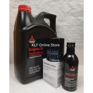 Mitsubishi Original Fully Synthetic Engine Oil SN/CF 5W40 4L Oil Filter Engine Flush Fuel Injection Cleaner