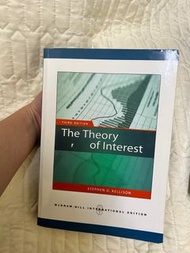 The theory of interest