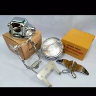 LAMPU DEPAN NINJA S KOMPLIT LAMPU BULAT NINJA S/SS/R