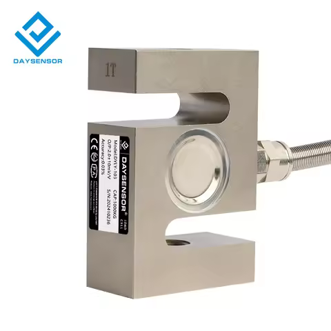 DYLY-103 S-type Pressure Tension Load Cell Force Sensor Weighing Transducer Stress Measuring Test 5K