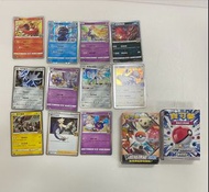 PCTG 精靈寶可夢 Pokemon Trading Card Game 中文版 V 太陽月亮起始咭組(全白咭已開盒未使用)2盒+閃咭11張