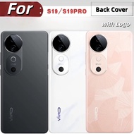 Original For Vivo V40 V40Pro Battery Back Cover With Lens Fram for vivo s19 s19pro Glass Housing