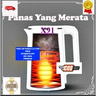 X91 ELECTRIC HOT WATER KETTLE 2.3 LITER 500W ORIGINAL 100% KETLE KETTLE ELECTRIC HOT WATER ELECTRIC 