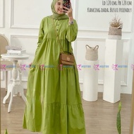 Karina Midi Jumbo/Jumbo Dress/Gamis/Baju Muslim