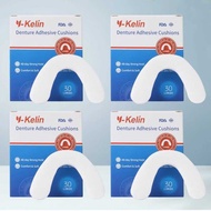 Y-Kelin Denture Adhesive Cushion Lower 120 Pads 4 Pack