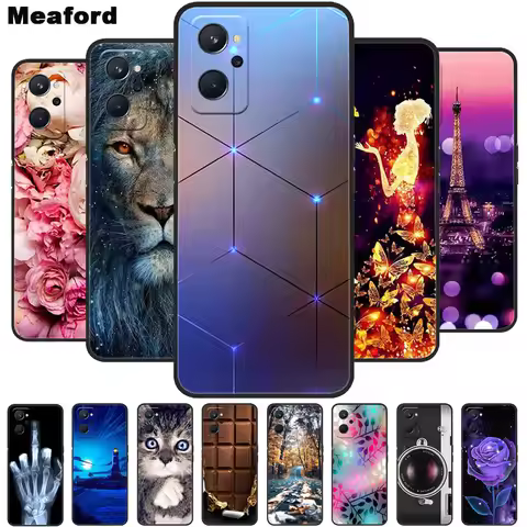 For Coque realme 9i Case Shockproof Soft silicone TPU Back Cover For oppo realme 9i 9 i i9 Realme9i 