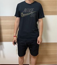 Nike 黑 迷彩 S 正版 耐吉 短袖 上衣 DRI-FIT 速乾