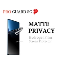 [SG] MATTE PRIVACY Film Honor Magic 7 Pro RSR 6 5 400 200 Pro Lite Smart 90 X9c b a Screen Protector