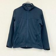 MIZUNO運動外套/球衣，海軍藍，M 碼，古著。