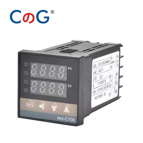 CG 48*48 REX-C100 K J PT100 Thermostat 400 Degree 220V Digital Output Electronic PID Programmable Se
