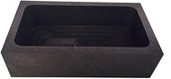 OTOOLWORLD Gold Silver Graphite Ingot Mold Mould Crucible for Melting Casting Refining (9.5kg)