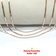 kalung kasandra emas asli kadar 700