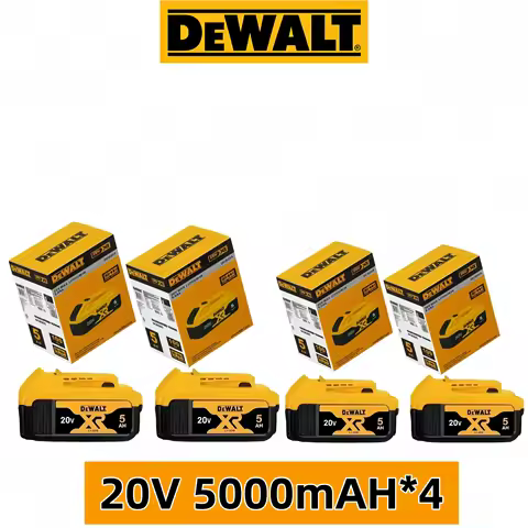 100% Original DeWalt 20V 30 / 2.0Ah 5.0Ah 6.0AH 9.0Ah MAX Battery Power Tool Replacement For DCB184 