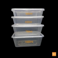 Pp Container Rect 650Ml 50Pcs±