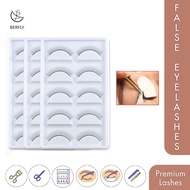 Berfly | Pre-Made Practice Eyelash 0.07 Thickness 8 MM- 9 MM Length J Curl for Eyelash Extension
