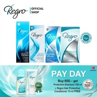 Regro ชุด Combo Set ลดผมร่วงที่รุนแรง สร้างผมใหม่ สำหรับผู้ชาย Regro Shampoo Men+Detox Condtioner+Se