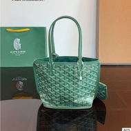 Female Bag New Style Small Size Shopping Bag Double-Sided Printed Genuine Leather Cowhide Fashion Ch