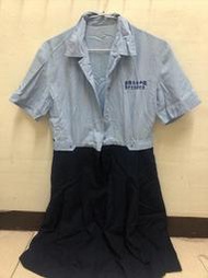 舊版瑕疵 德光女中制服洋裝 學生制服洋裝 連身裙 二手制服 台灣女學生制服