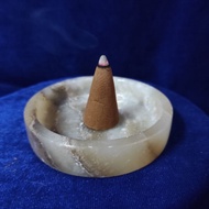 Incense cone incense burner onyx stone marble