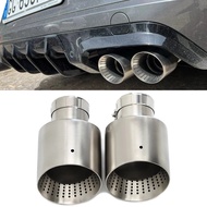 1 Keping Paip Sistem Hujung Ekzos Kereta Keluli Tahan Karat Matte Universal Untuk VW GTI MK7 Golf7 N
